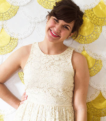 Toile de fond avec des napperons jetables