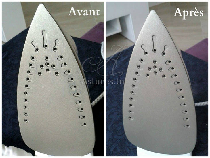 Nettoyer la semelle du fer à repasser - Guide Astuces