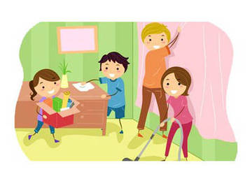 Apprendre aux enfants à aider pour les tâches ménagères