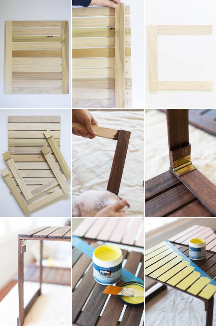 Mini table pliante pour pique-nique