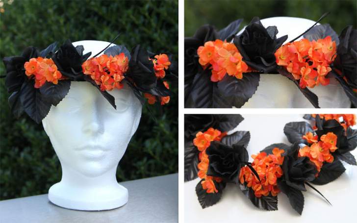 Couronne de fleurs 