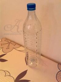 Mangeoire pour oiseaux faite maison