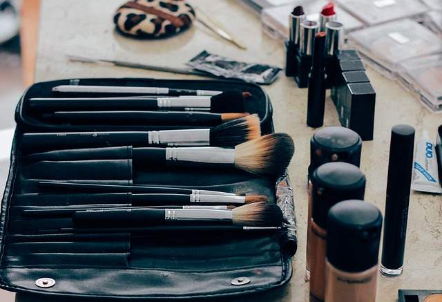 Trousse de pinceaux à maquillage