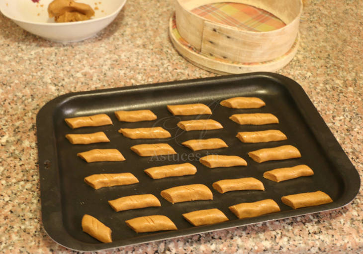 Petits gâteaux aux pois chiches - Ghraiba homs 