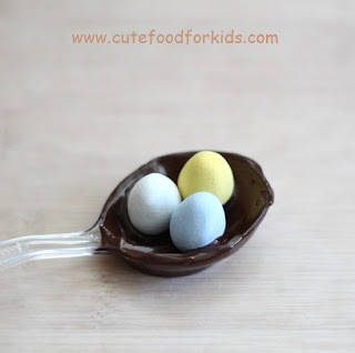 Nids en chocolat pour Pâques