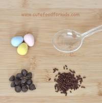 Nids en chocolat pour Pâques