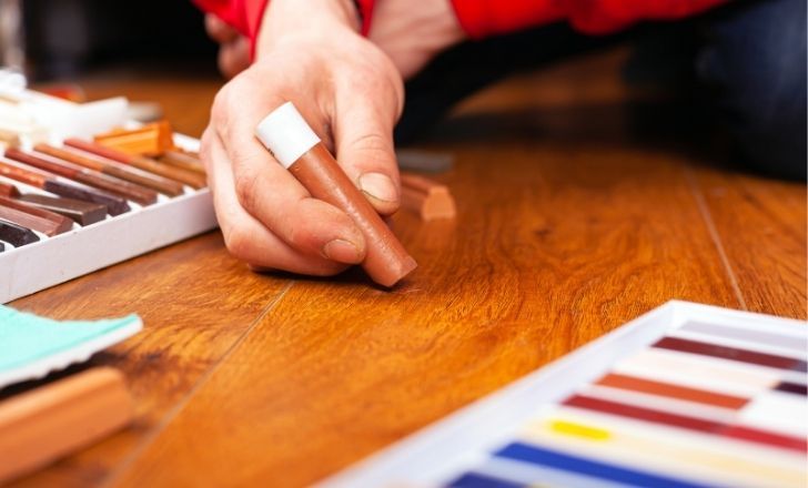 parquet ciré