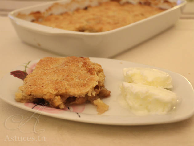 Crumble pomme-banane