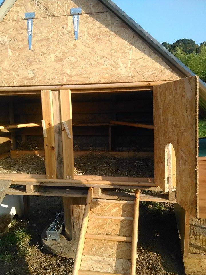 Poulailler cabane en récup