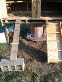Poulailler cabane en récup