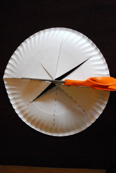 Couronne pour enfant avec une assiette en carton