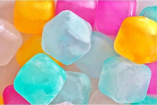 Cubes glaçon congelables en plastique