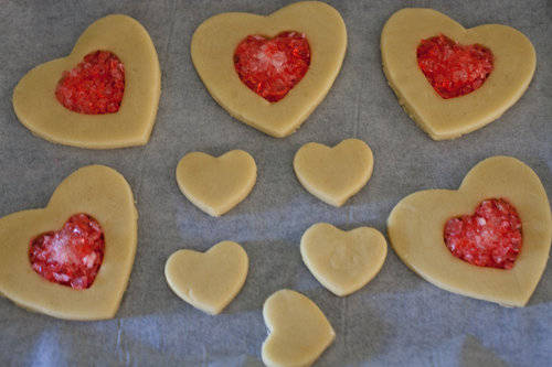 Biscuits vitraux