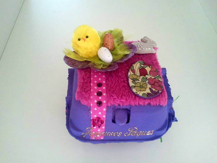 Customisation de boîtes d'oeufs