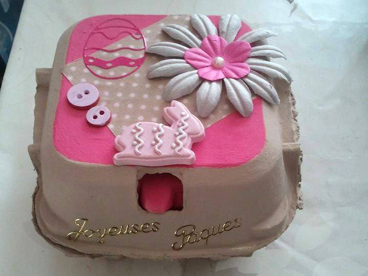 Customisation de boîtes d'oeufs