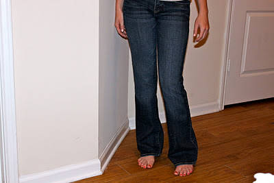 Transformer un jean large en jean skinny