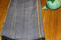 Transformer un jean large en jean skinny