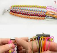 Comment faire un bracelet de perles multicolores