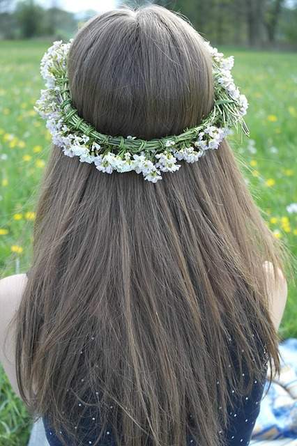 beaux cheveux lisses naturels