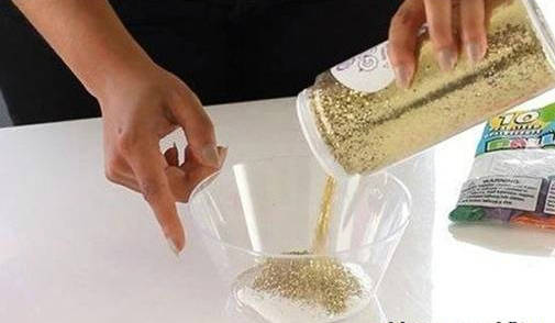 Bol en paillettes