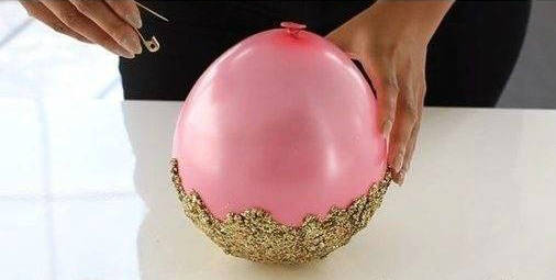 Bol en paillettes