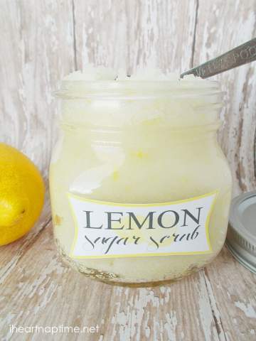 Gommage au citron DIY pour le corps