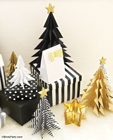 Sapin de Noël origami