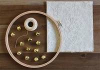 Tambourin en dentelle