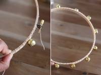 Tambourin en dentelle