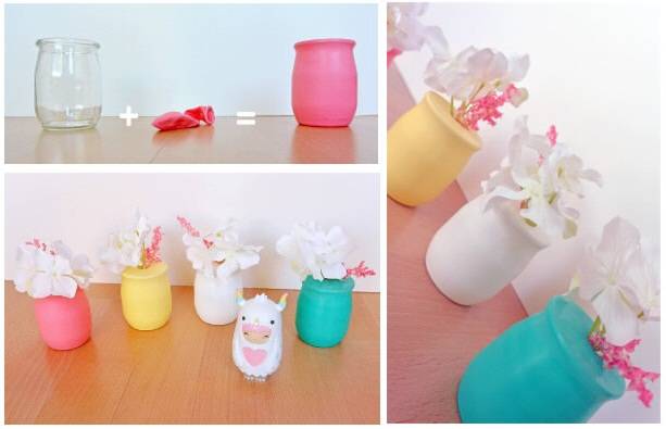 Fabriquer des petits pots décoratifs
