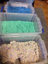 Fabriquer du sable magique bio ou le Moon Sand