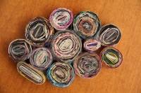 Dessous de plat en papier roulé