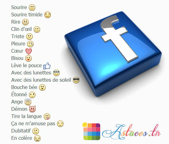 Les émoticônes Facebook