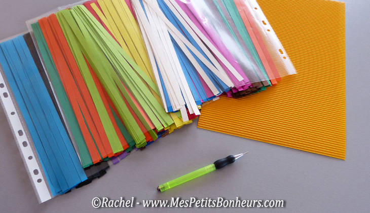 Muguets en papier avec la technique du quilling
