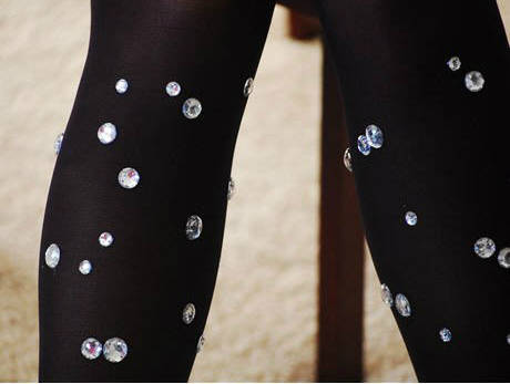 Collants à strass