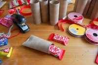 Calendrier de l'Avent en rouleaux de papier toilette