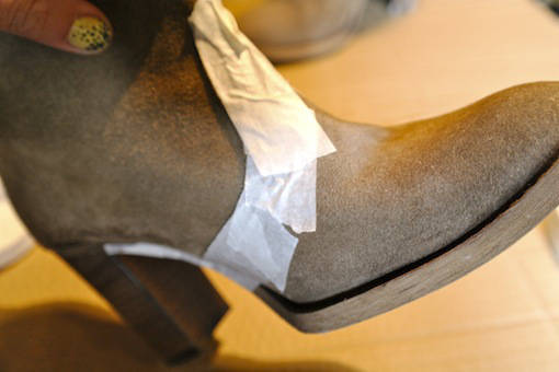 Boots à paillettes