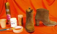 Boots à paillettes