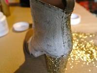 Boots à paillettes