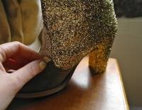 Boots à paillettes