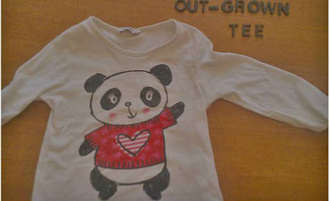 Faire une peluche avec un t-shirt imprimé