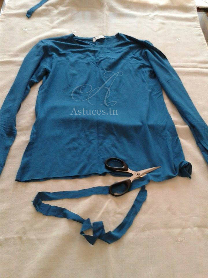 Fabriquer un pompon avec un t-shirt