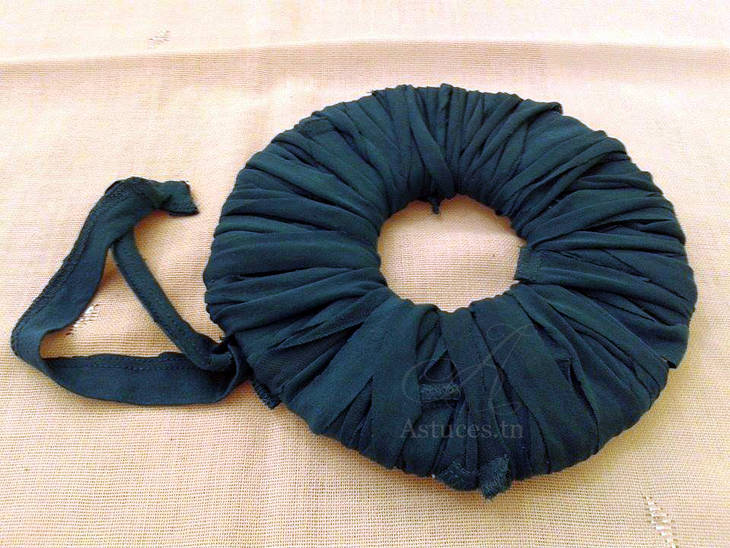 Fabriquer un pompon avec un t-shirt