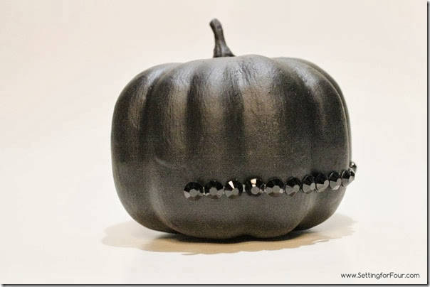 Citrouilles glamour pour halloween