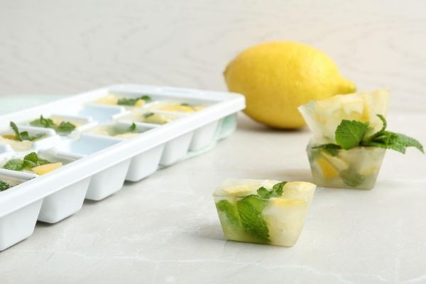 Glaçons au citron