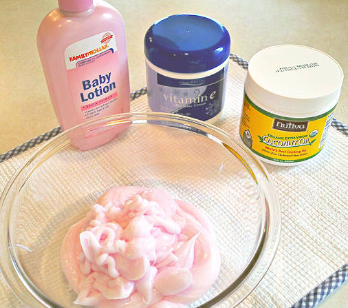 Lotion hydratante pour le corps à l'huile de coco