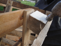 Démonter une palette en bois
