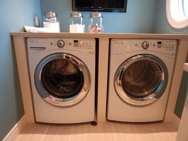 lave-linge et sèche-linge, buanderie