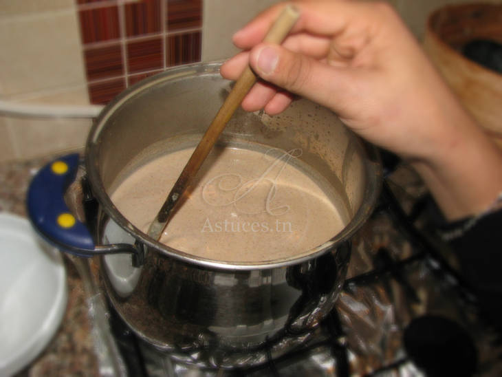 Crème de noisettes (ou Assida Noisettes)