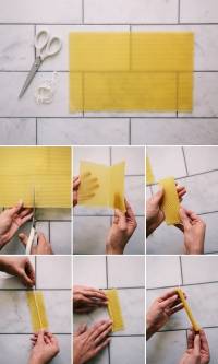 Bougies en cire d'abeille naturelle